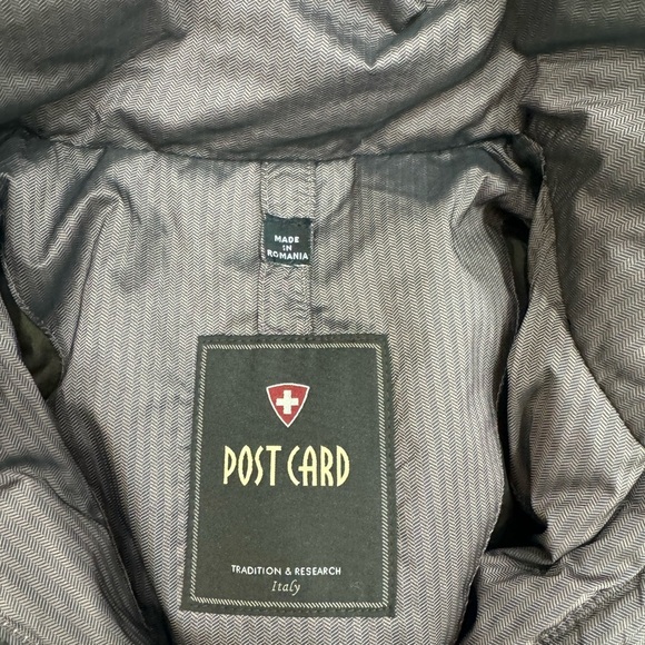 Post Card Italy Jacket Apres Ski Luxury Dark Purple Size US 4 - Picture 2 of 8